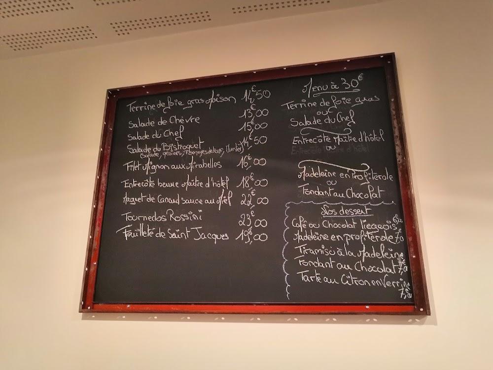 LE BISTROQUET - Menu Image 3
